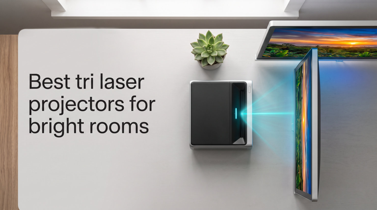 Best tri laser projectors for bright rooms