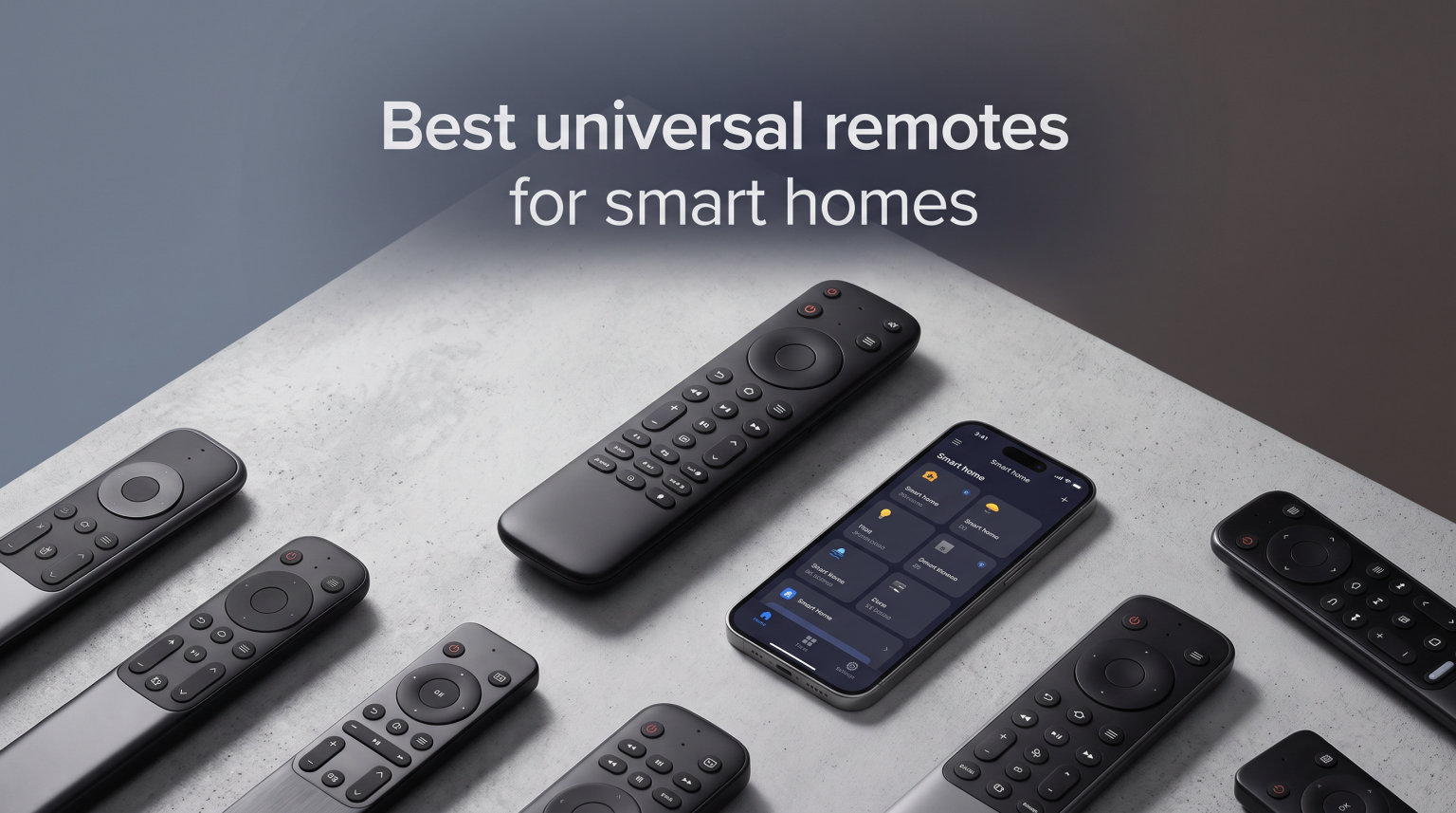 Best universal remotes for smart homes