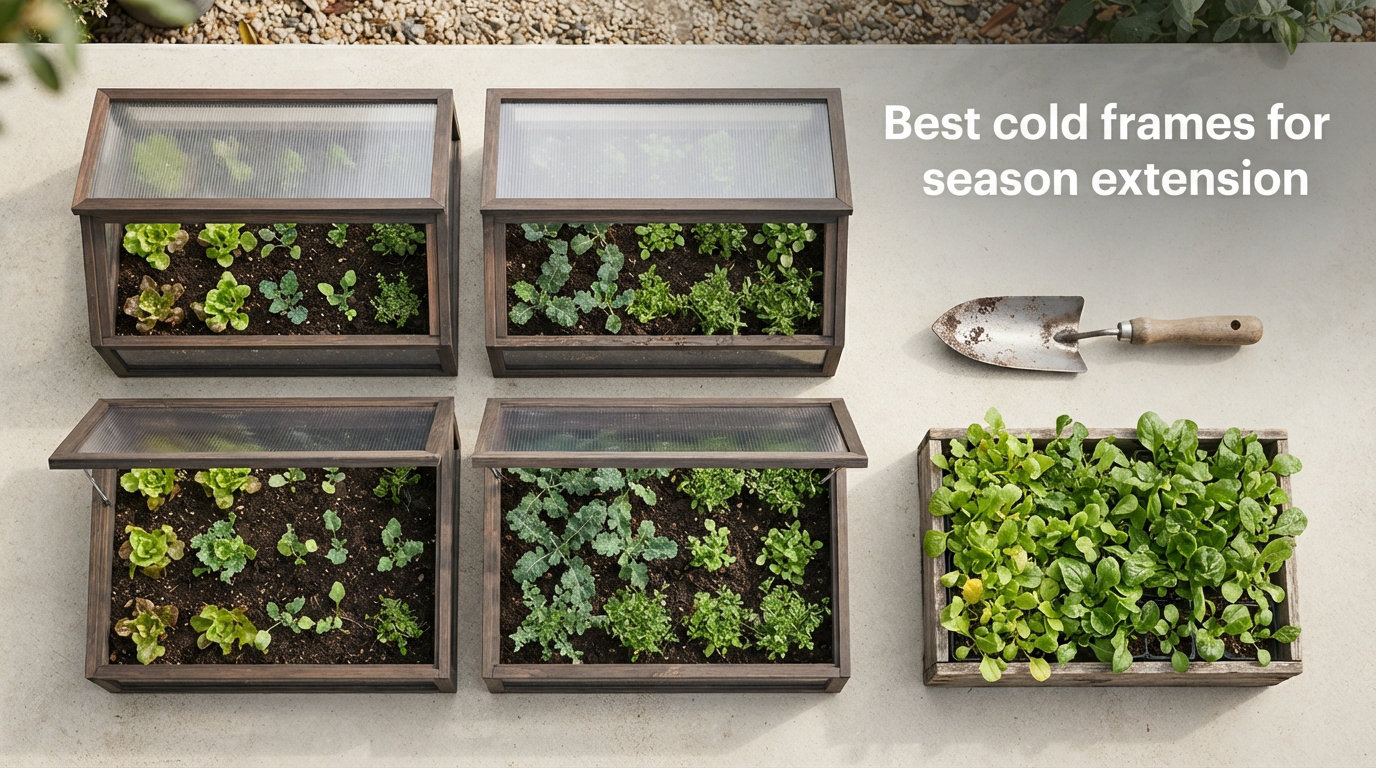 Best cold frames for season extension