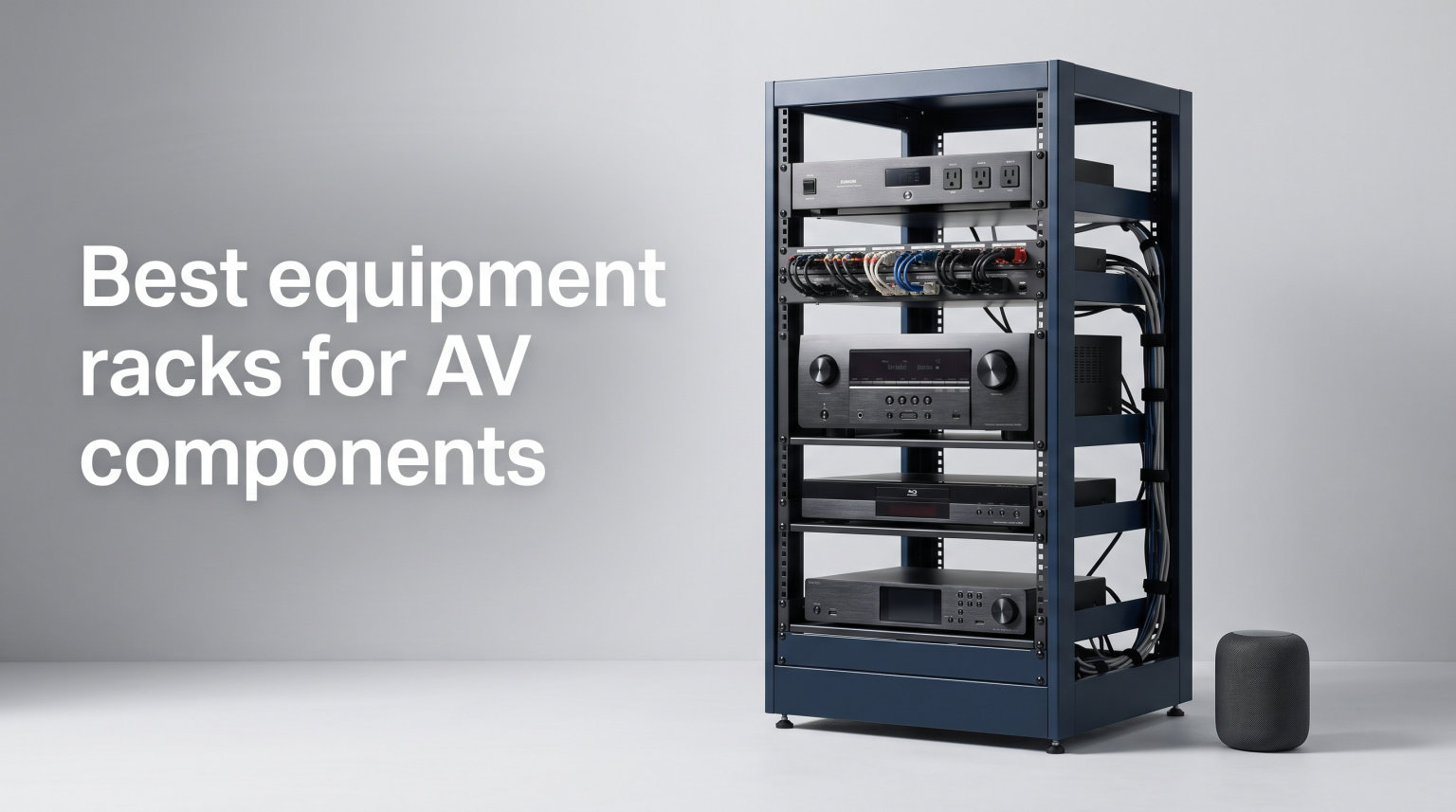 Best equipment racks for AV components
