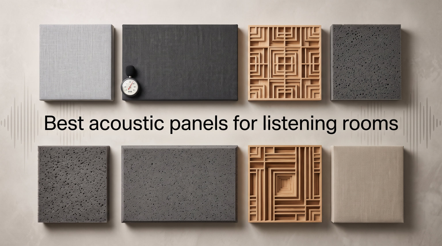 Best acoustic panels for listening rooms