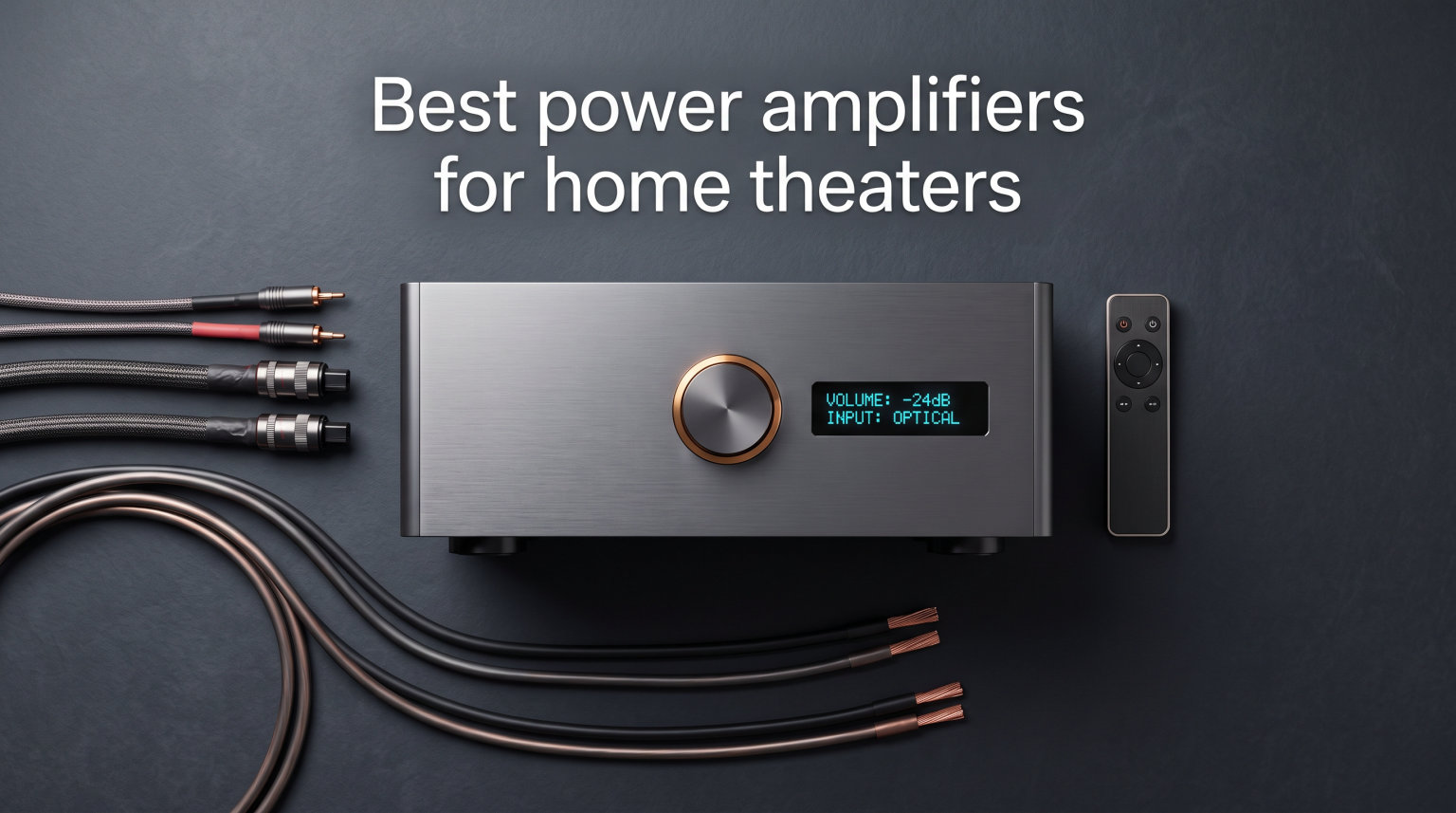 Best power amplifiers for home theaters