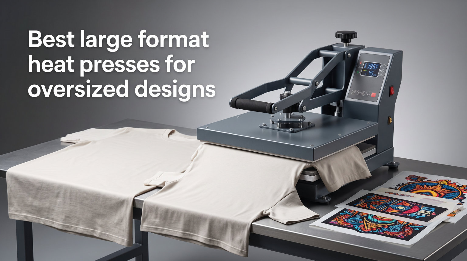 Best large format heat presses for oversized designs
