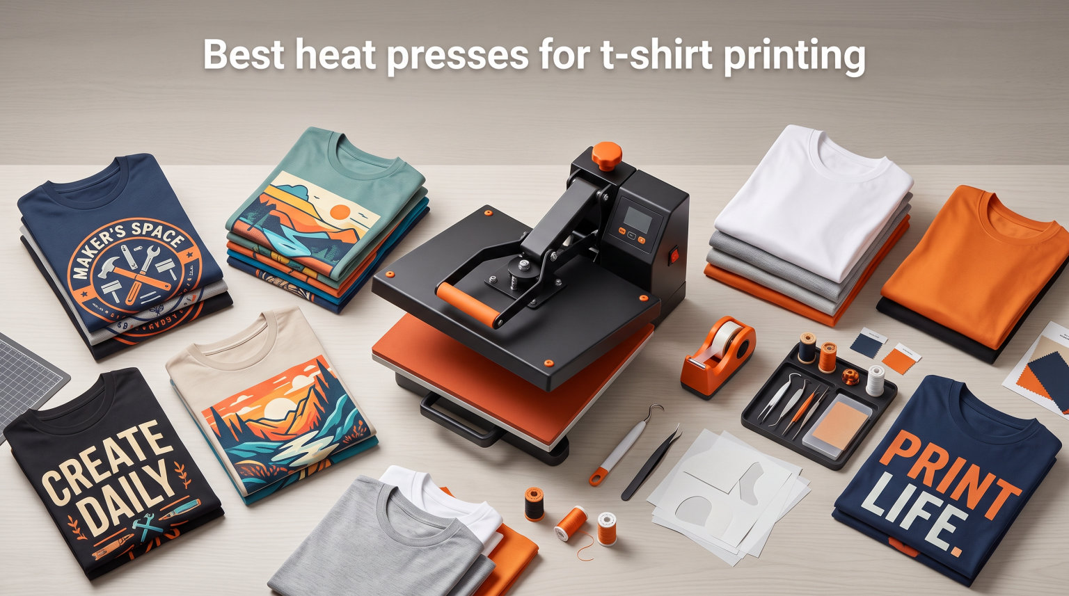 Best heat presses for t-shirt printing