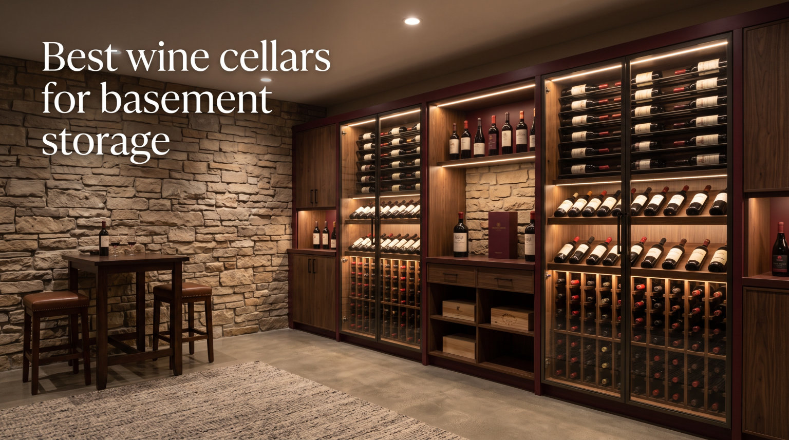 Best wine cellars for basement storage