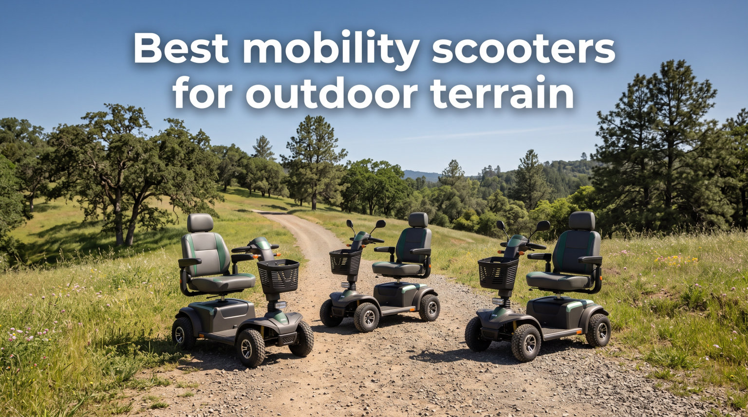 Best mobility scooters for outdoor terrain