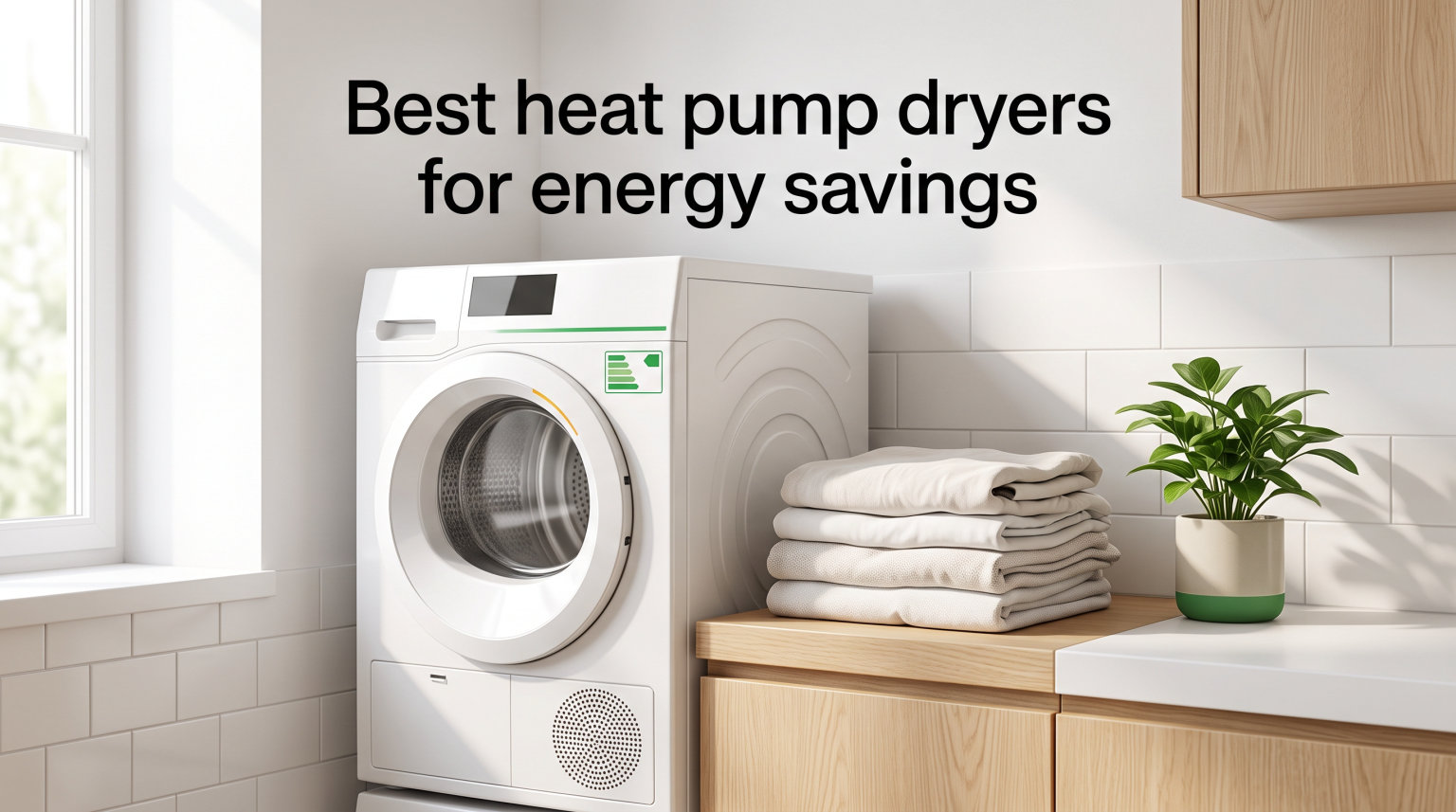 Best heat pump dryers for energy savings