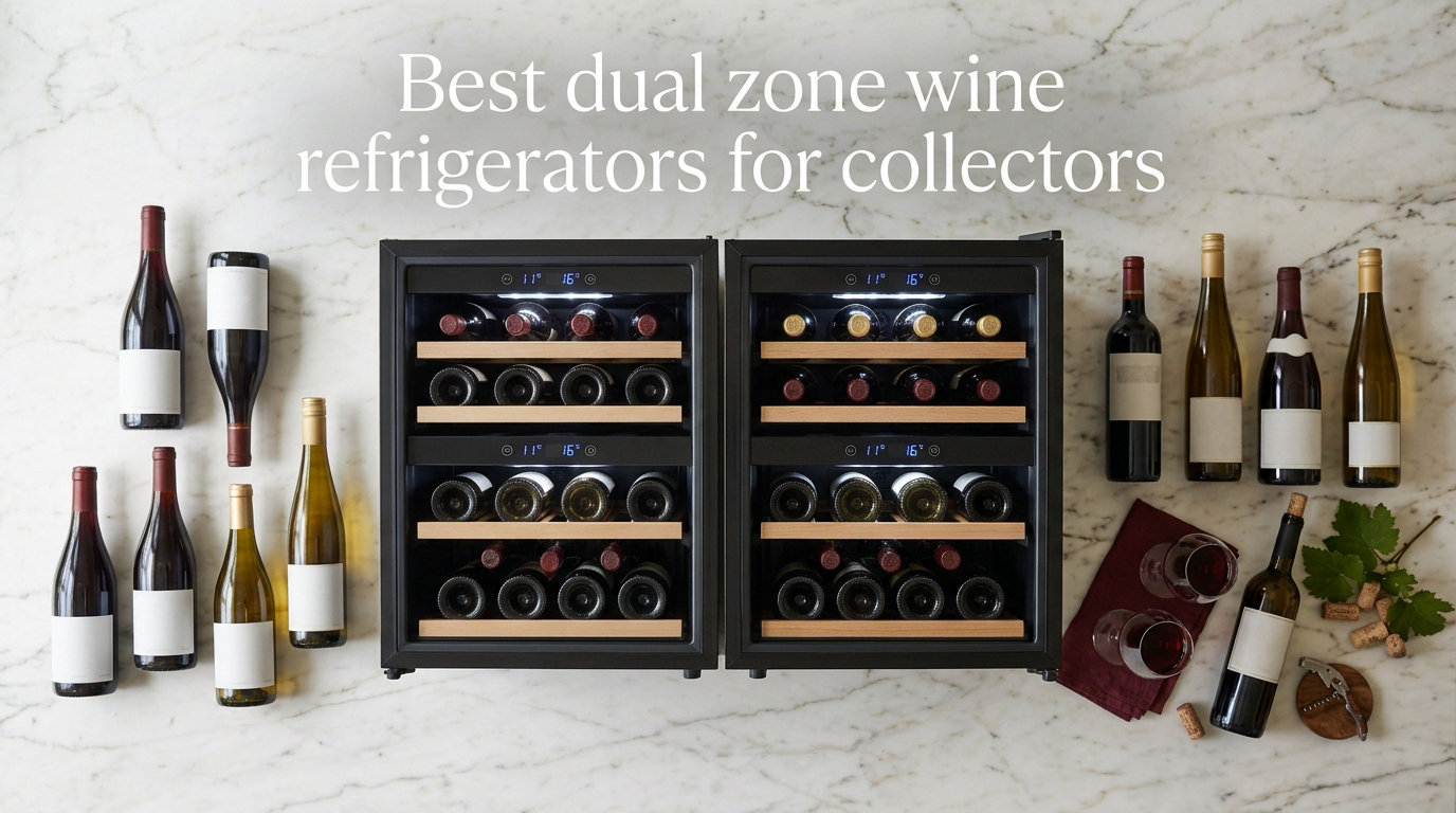 Best dual zone wine refrigerators for collectors