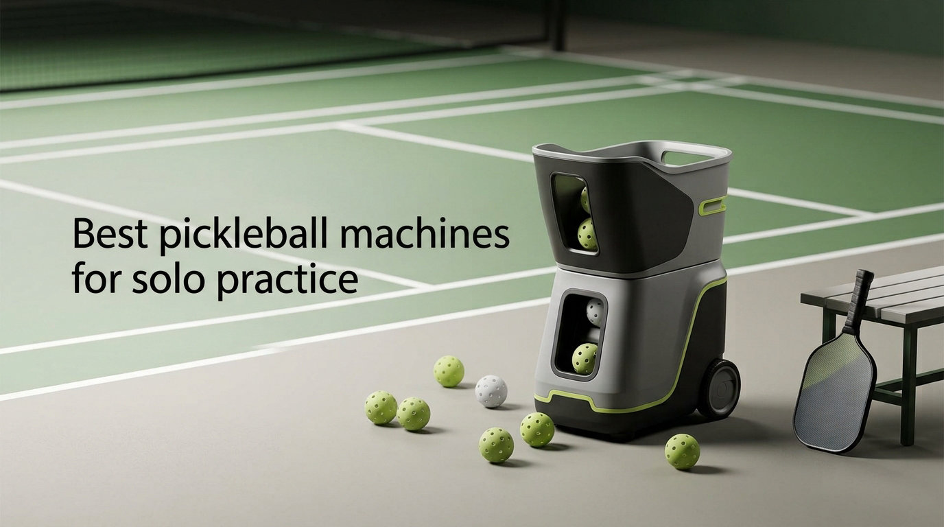 Best pickleball machines for solo practice