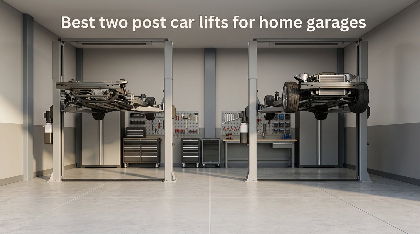 Best two post car lifts for home garages