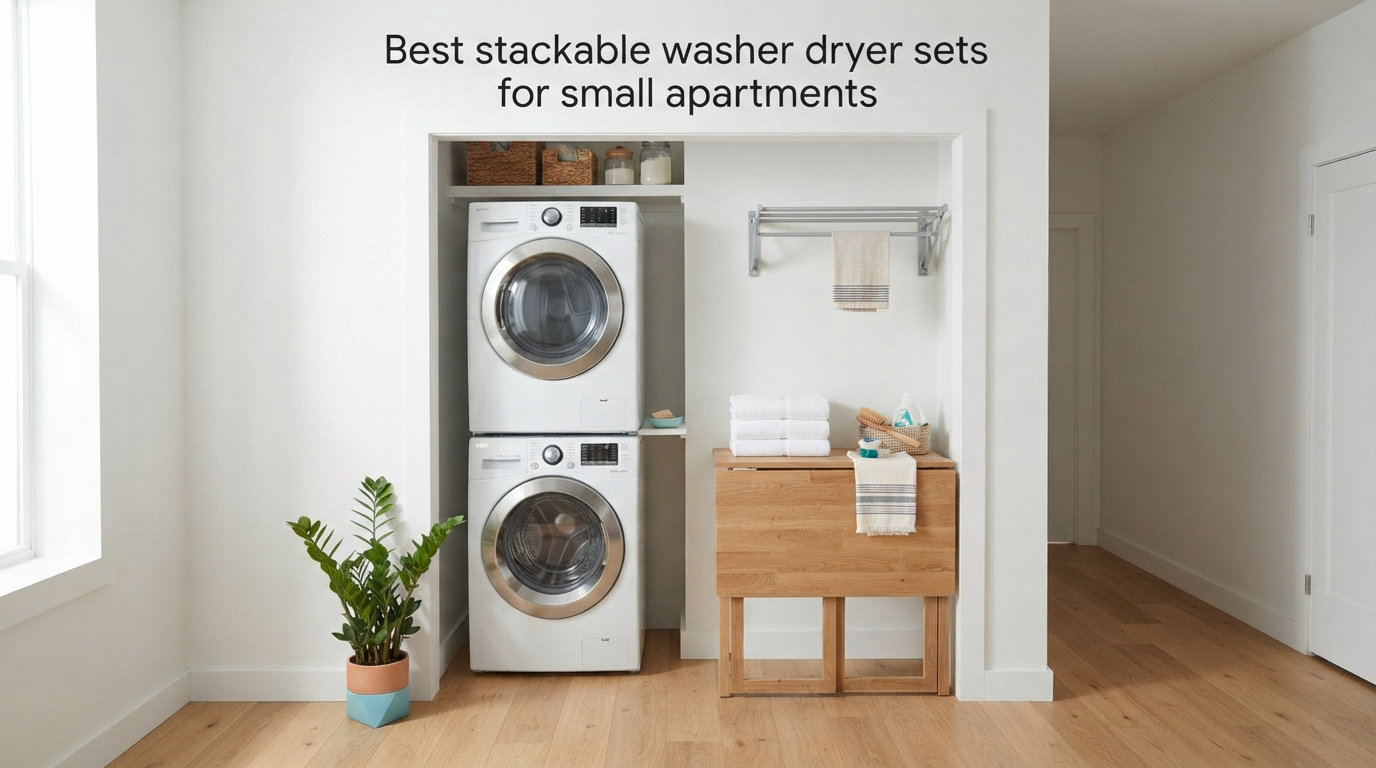 Best stackable washer dryer sets for small apartments