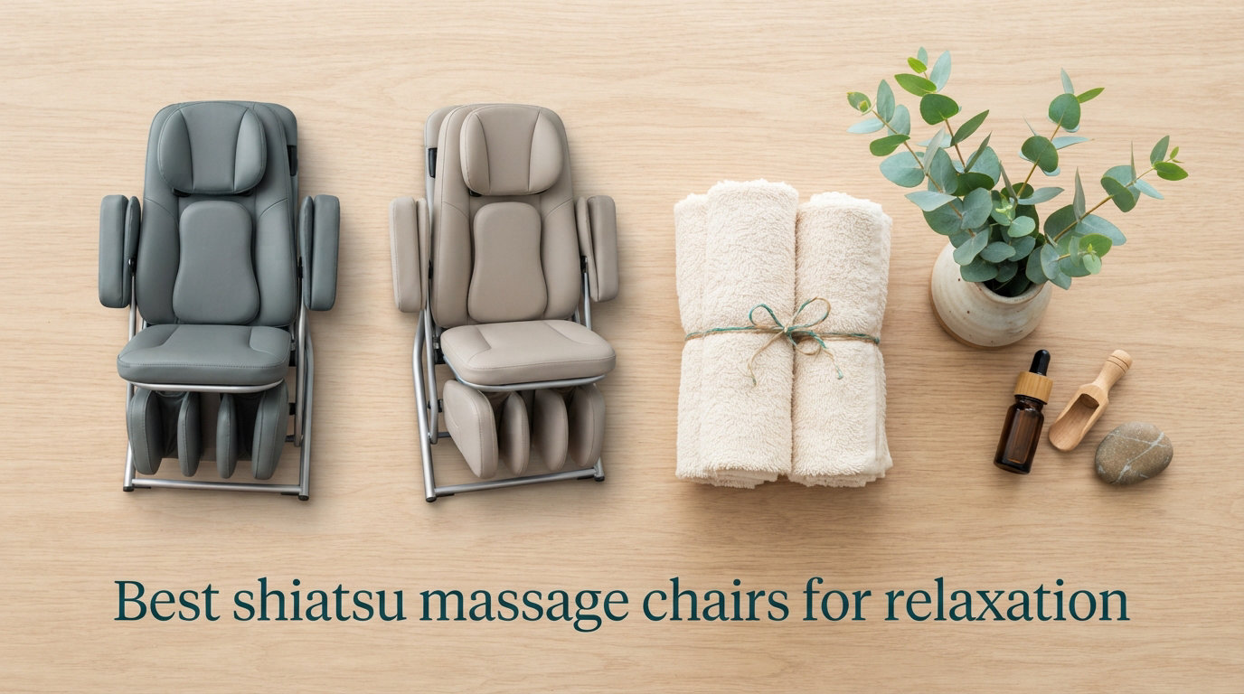 Best shiatsu massage chairs for relaxation