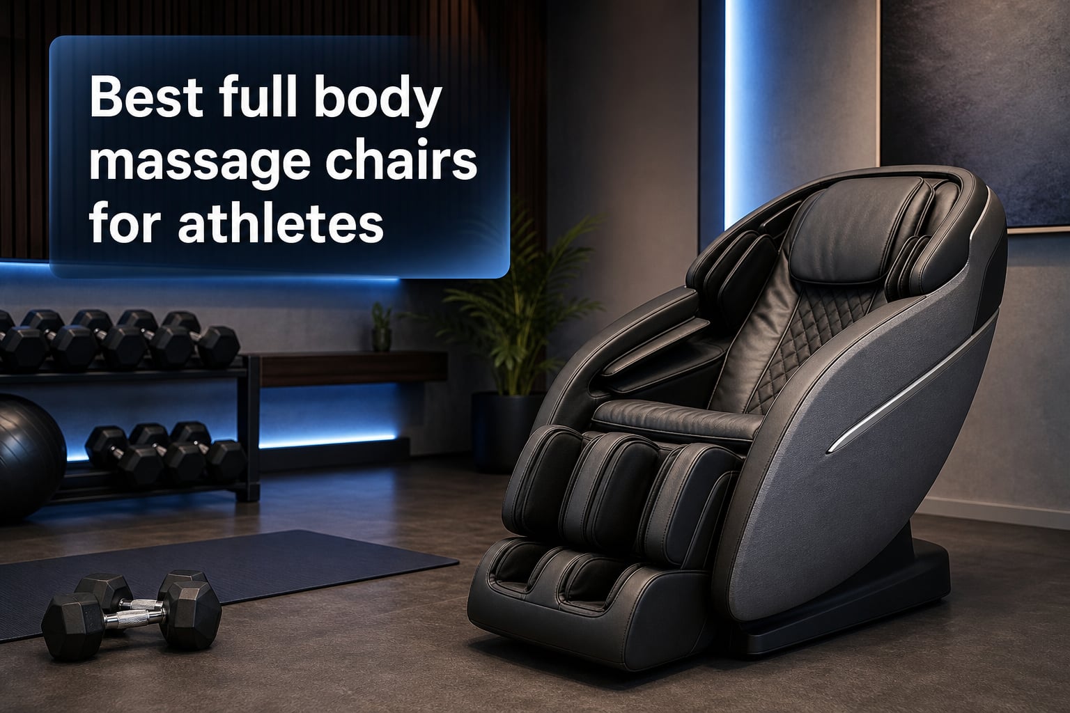Best full body massage chairs for athletes