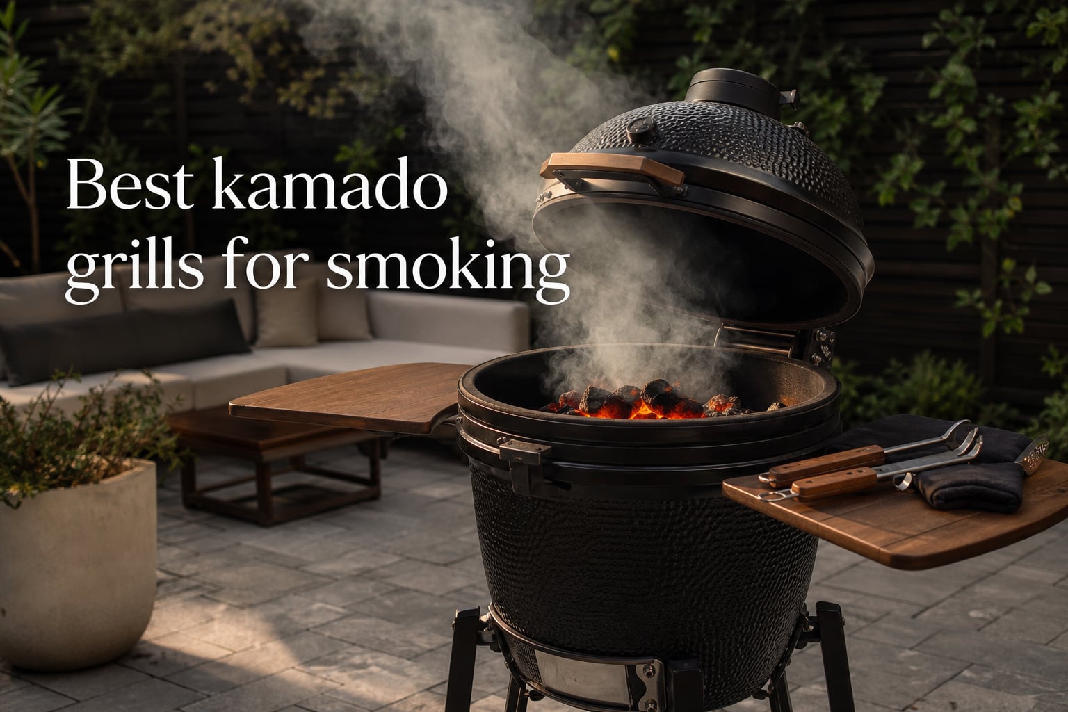 Best kamado grills for smoking