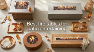 Best fire tables for patio entertaining