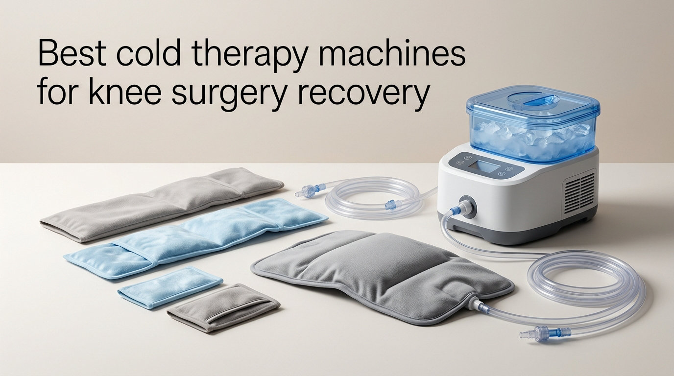 Best cold therapy machines for knee surgery recovery