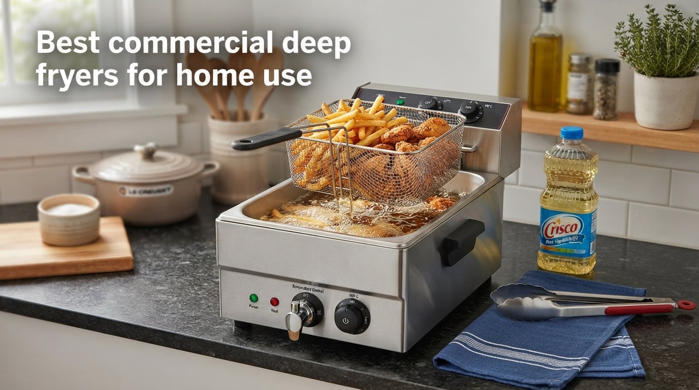 Best commercial deep fryers for home use