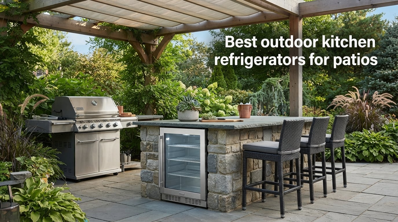 Best outdoor kitchen refrigerators for patios