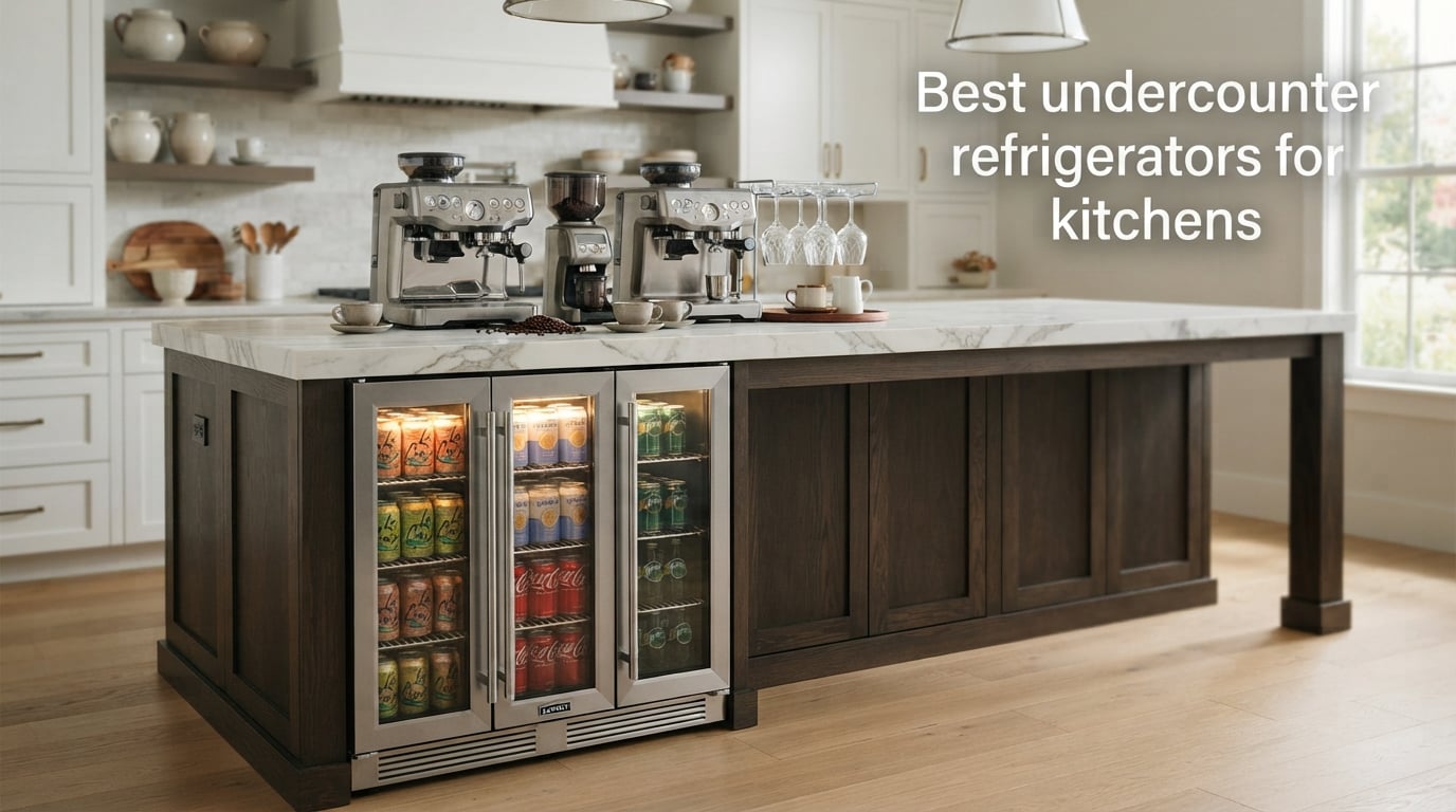 Best undercounter refrigerators for kitchens