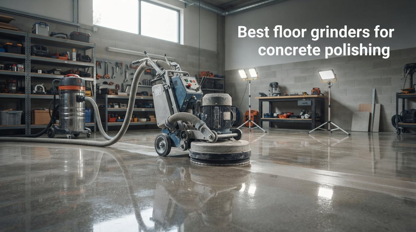 Best floor grinders for concrete polishing