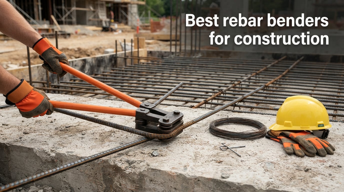 Best rebar benders for construction