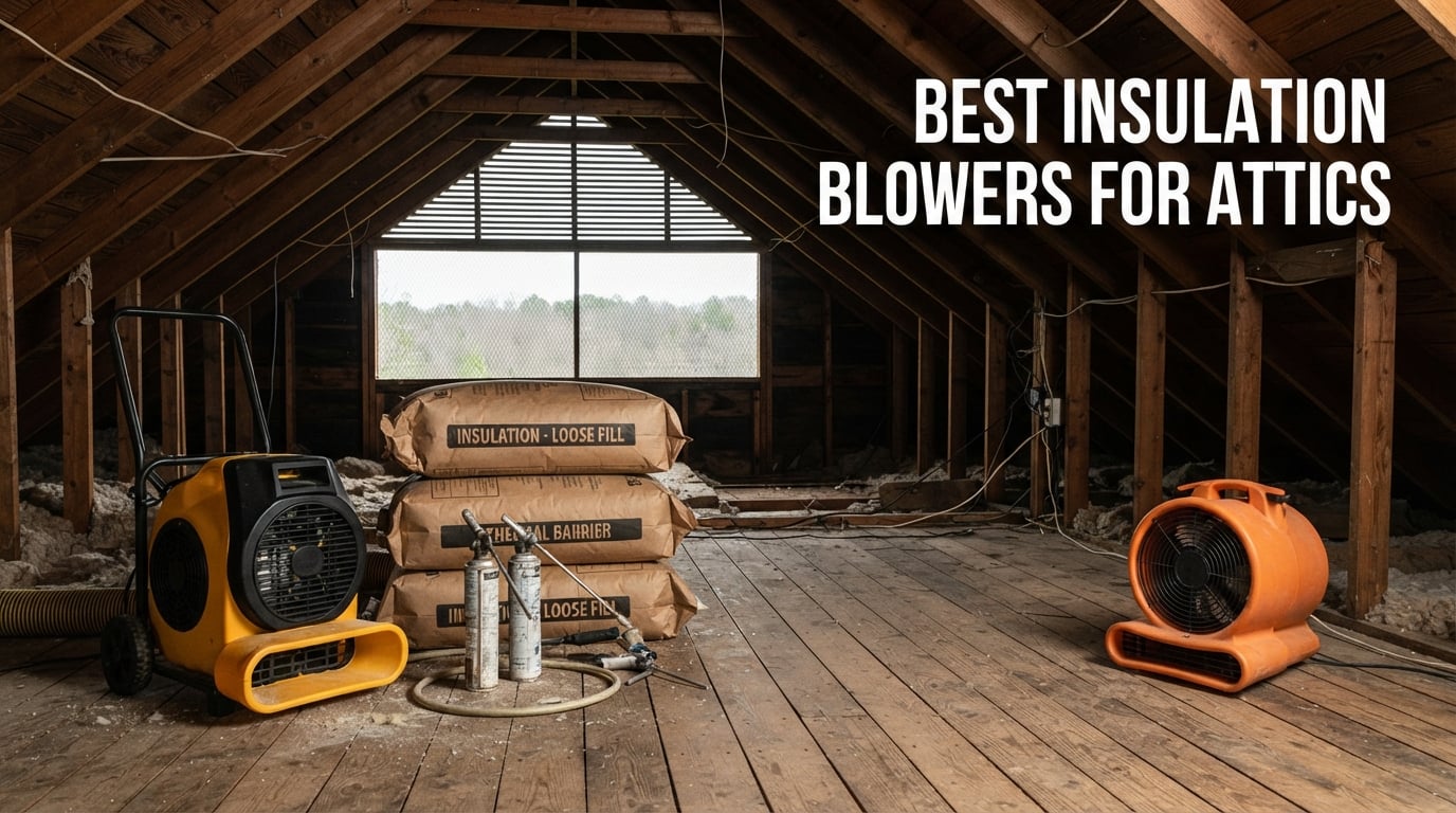 Best insulation blowers for attics