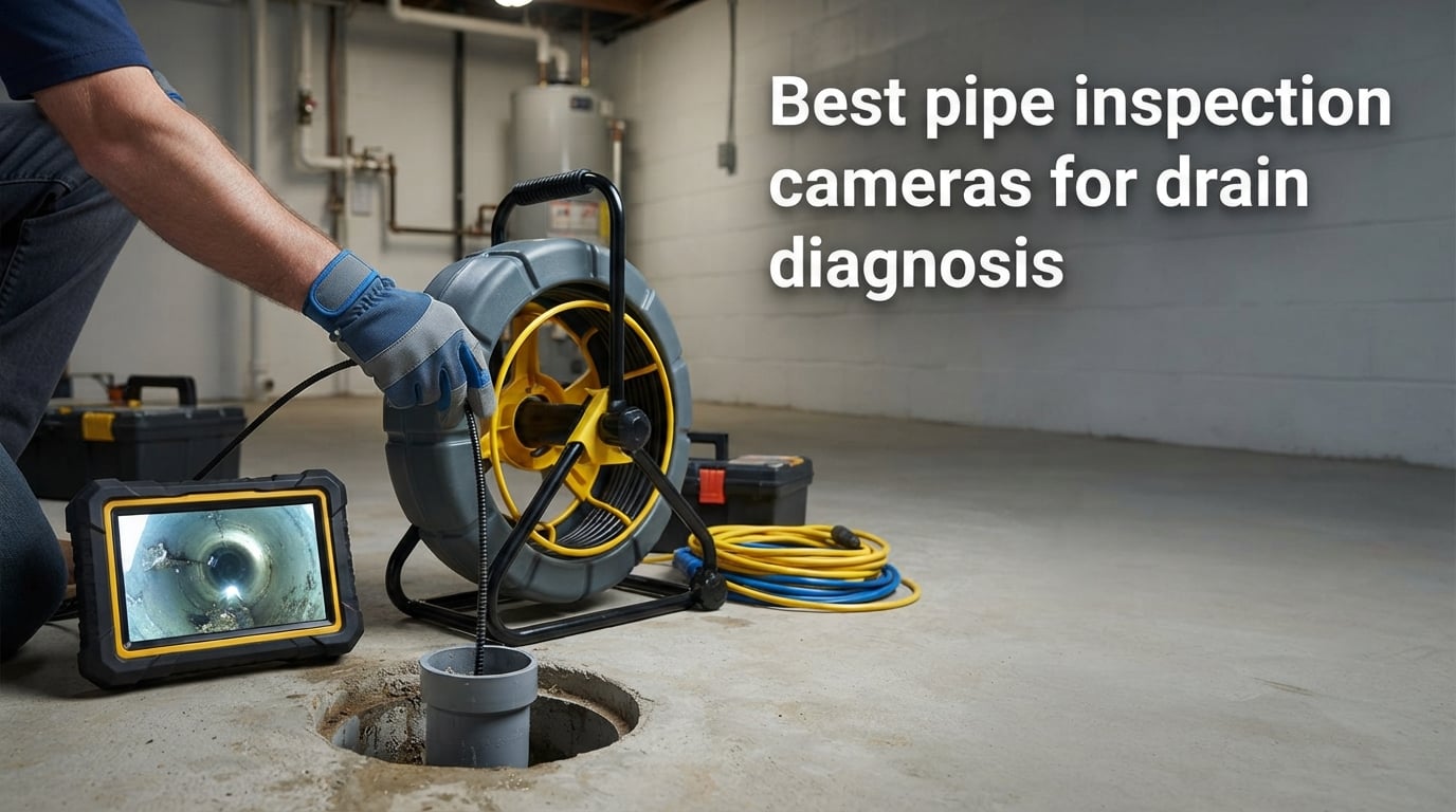 Best pipe inspection cameras for drain diagnosis