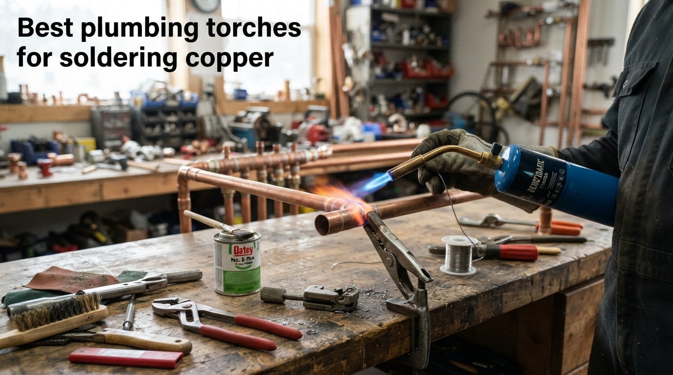 Best plumbing torches for soldering copper