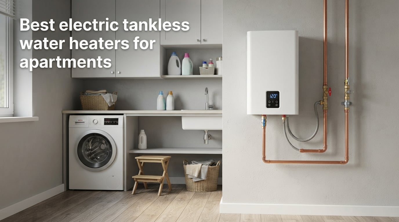 Best electric tankless water heaters for apartments