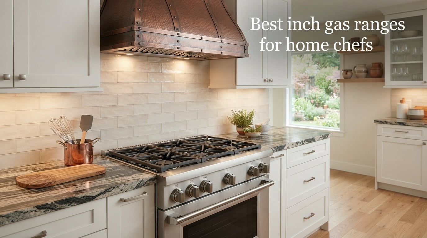 Best 36 inch gas ranges for home chefs