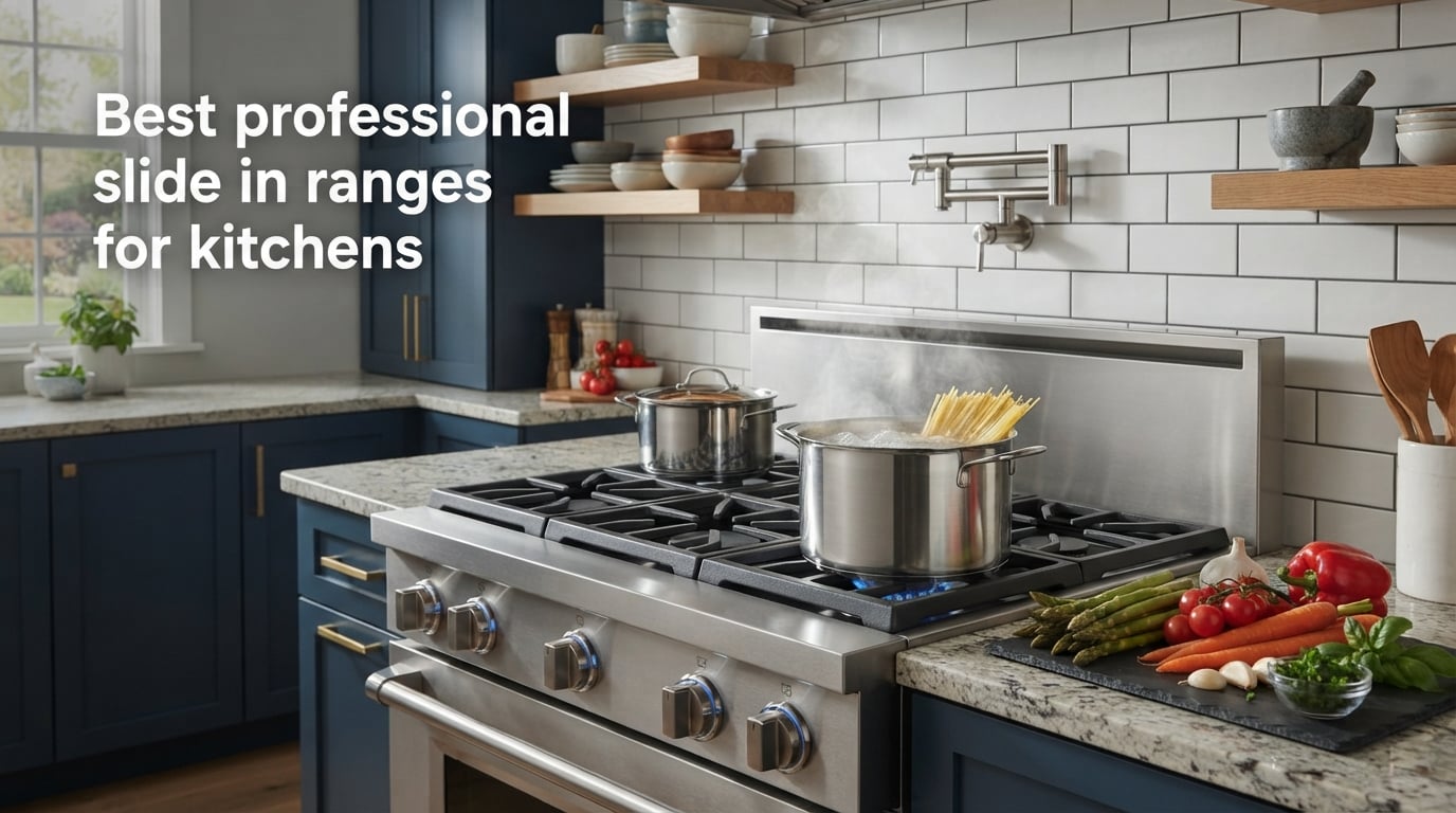 Best professional slide in ranges for kitchens