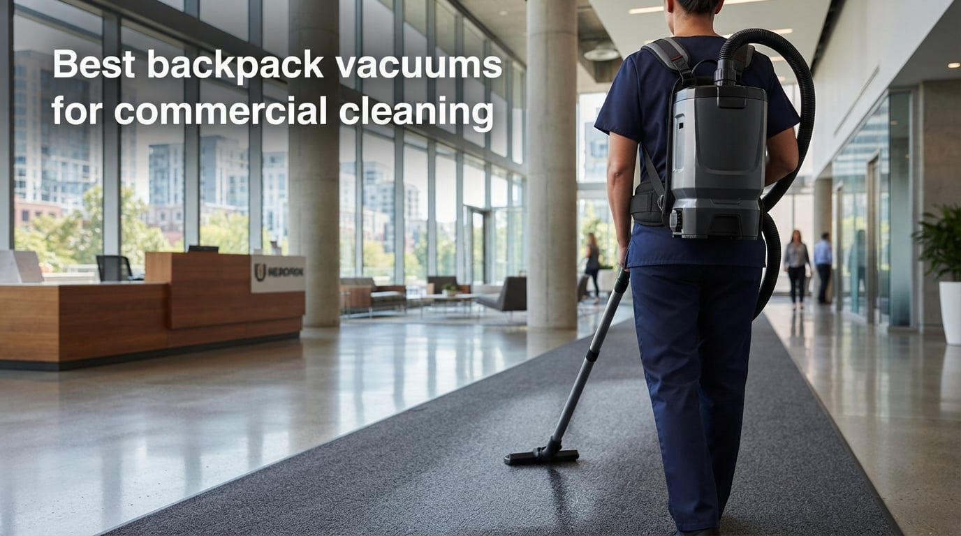 Best backpack vacuums for commercial cleaning