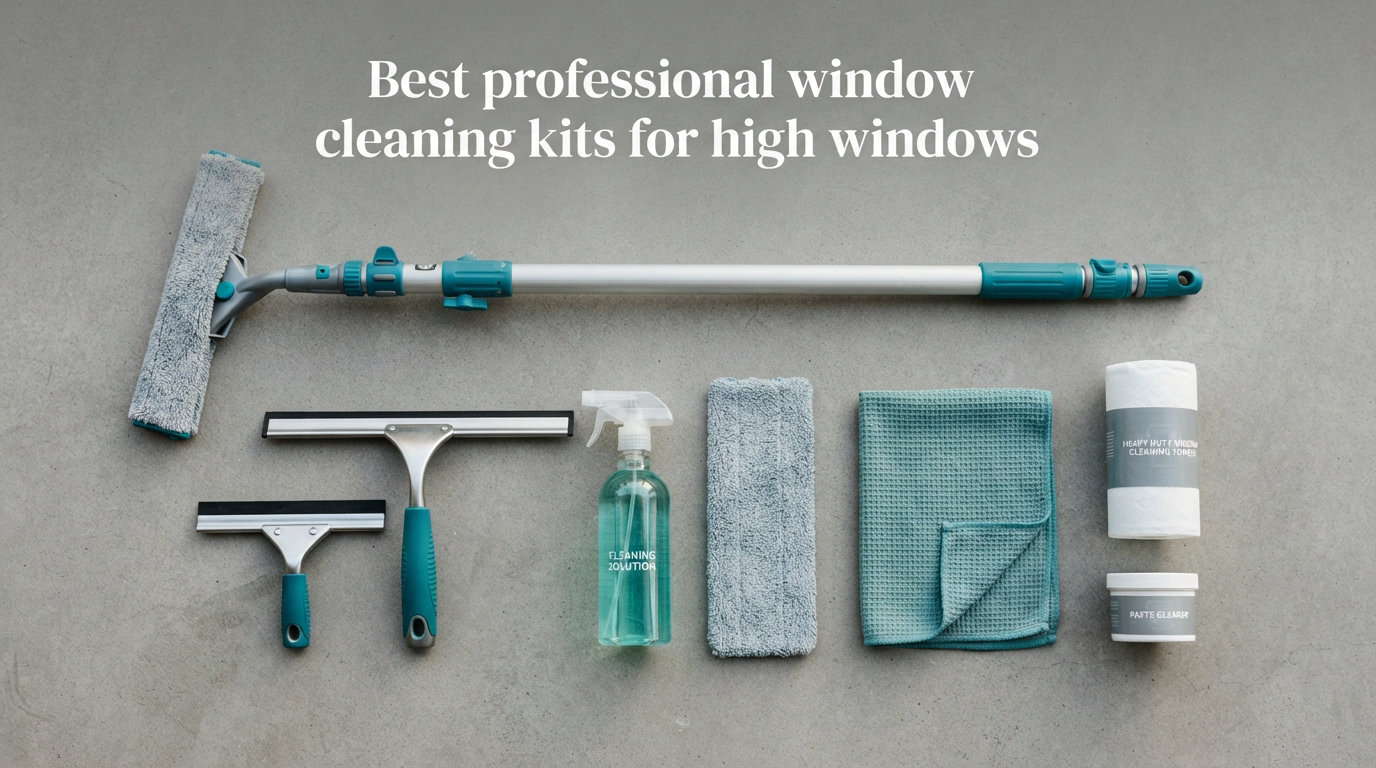 Best professional window cleaning kits for high windows