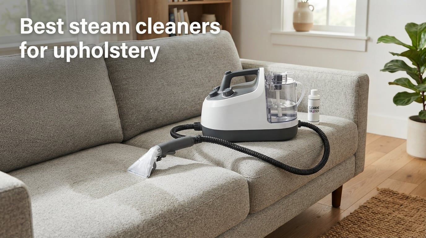 Best steam cleaners for upholstery