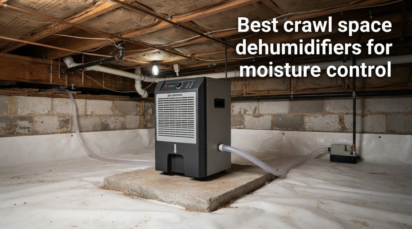 Best crawl space dehumidifiers for moisture control