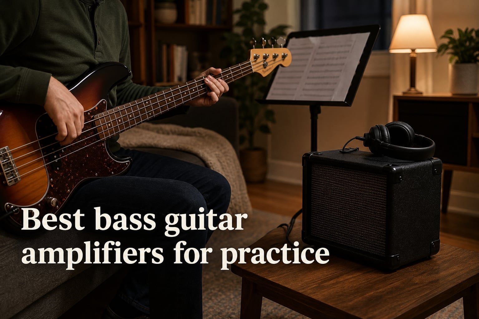 Best bass guitar amplifiers for practice