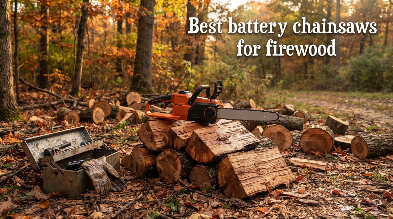 Best battery chainsaws for firewood