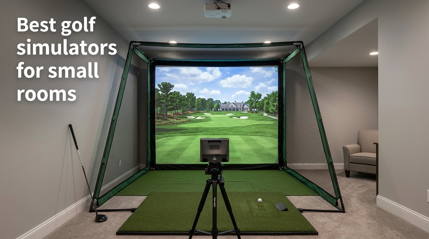 Best golf simulators for small rooms
