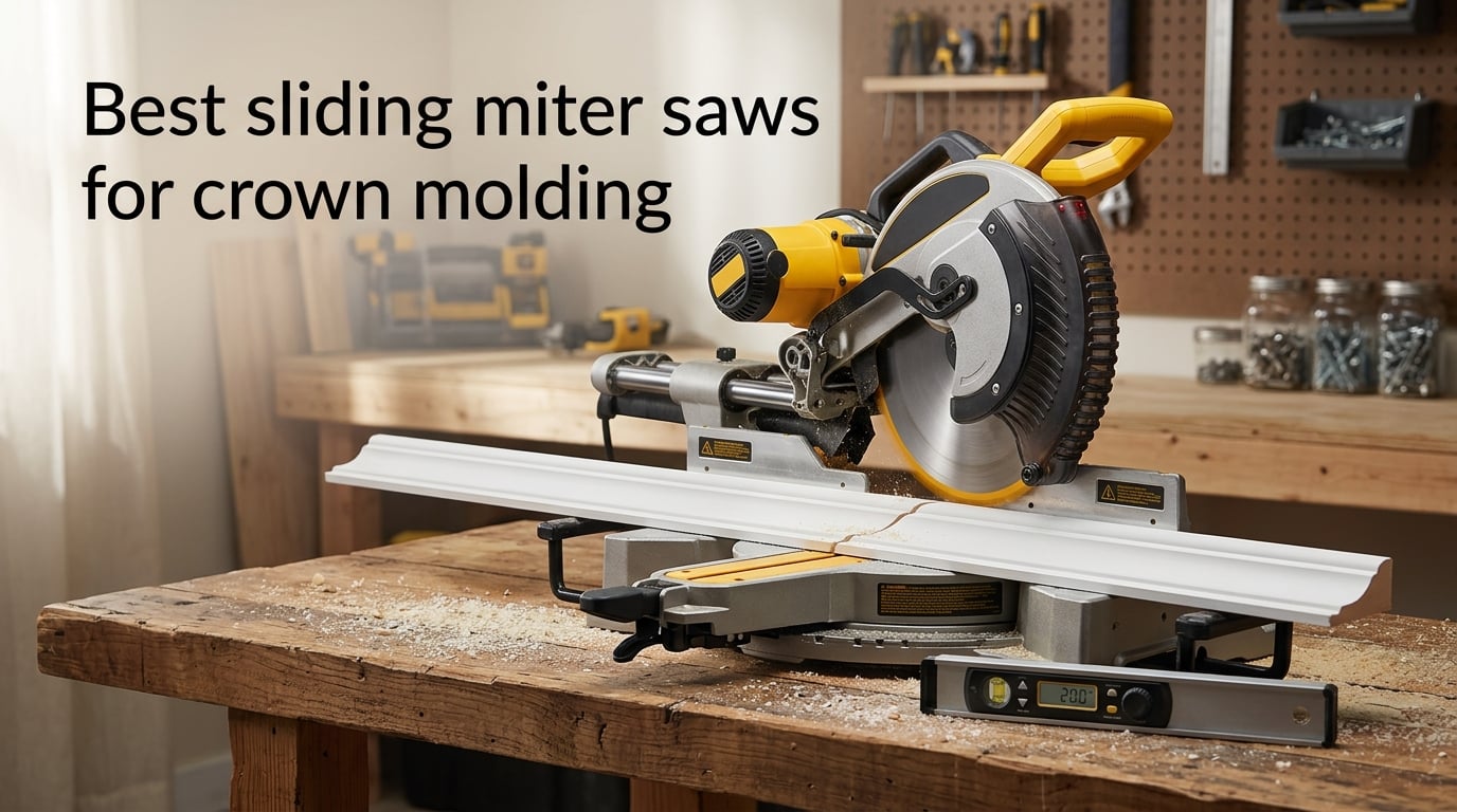 Best sliding miter saws for crown molding