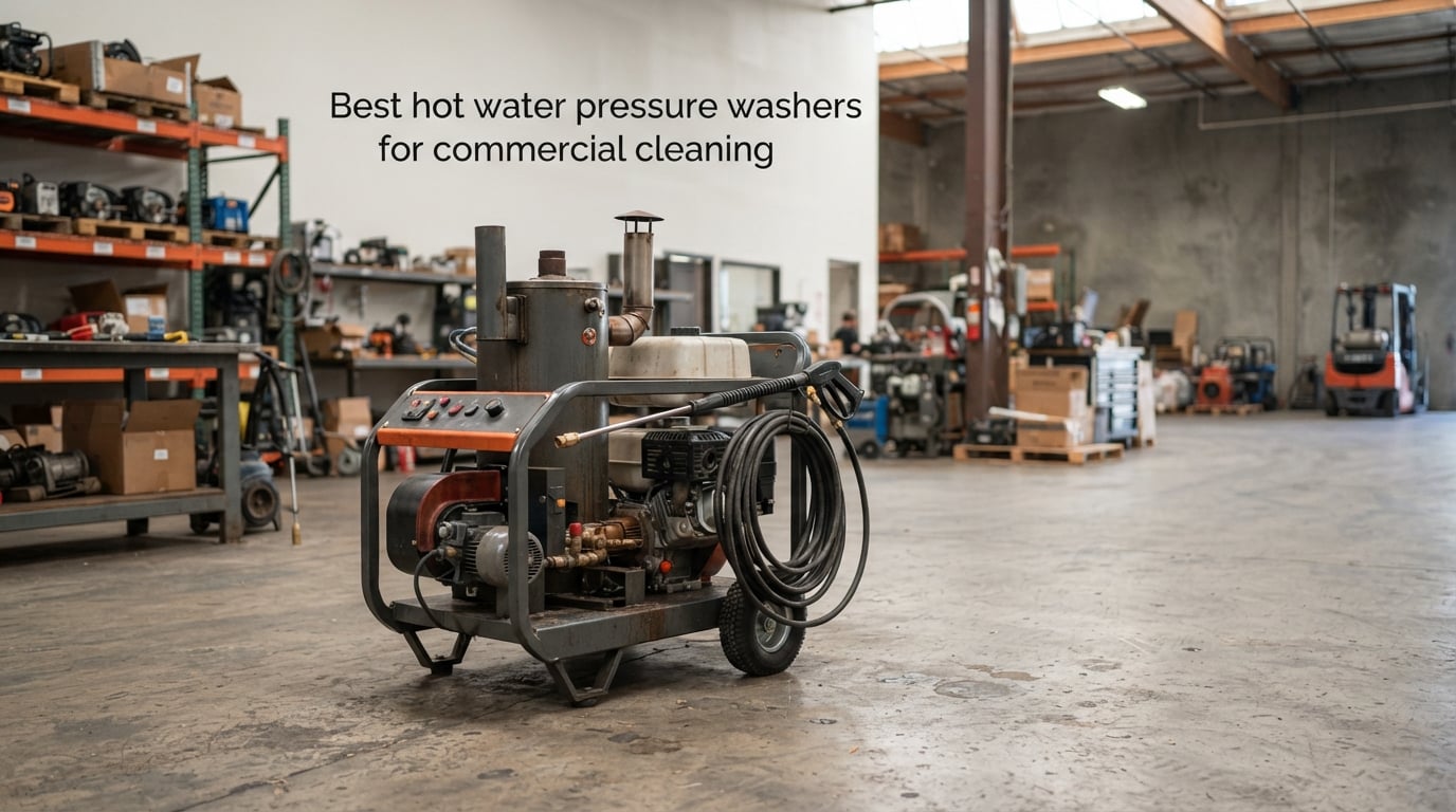 Best hot water pressure washers for commercial cleaning