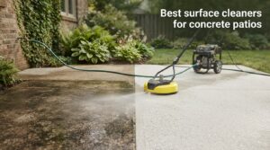 Best surface cleaners for concrete patios