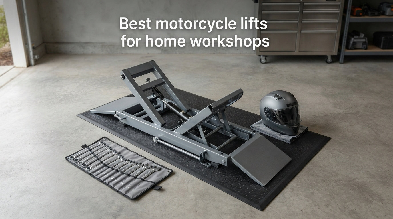 Best motorcycle lifts for home workshops