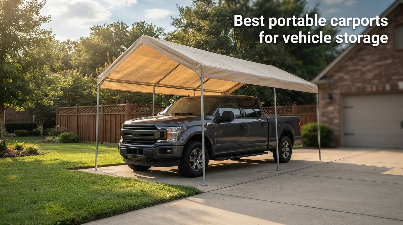 Best portable carports for vehicle storage