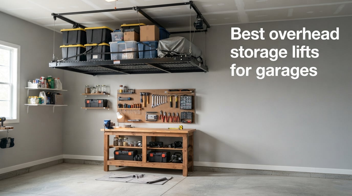 Best overhead storage lifts for garages