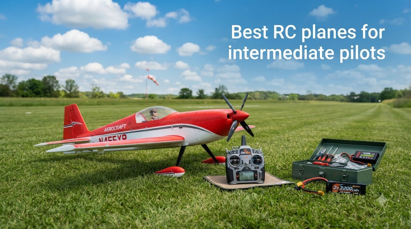 Best RC planes for intermediate pilots