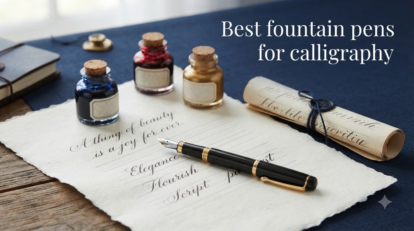 Best fountain pens for calligraphy