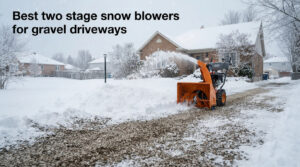 Best two stage snow blowers for gravel driveways