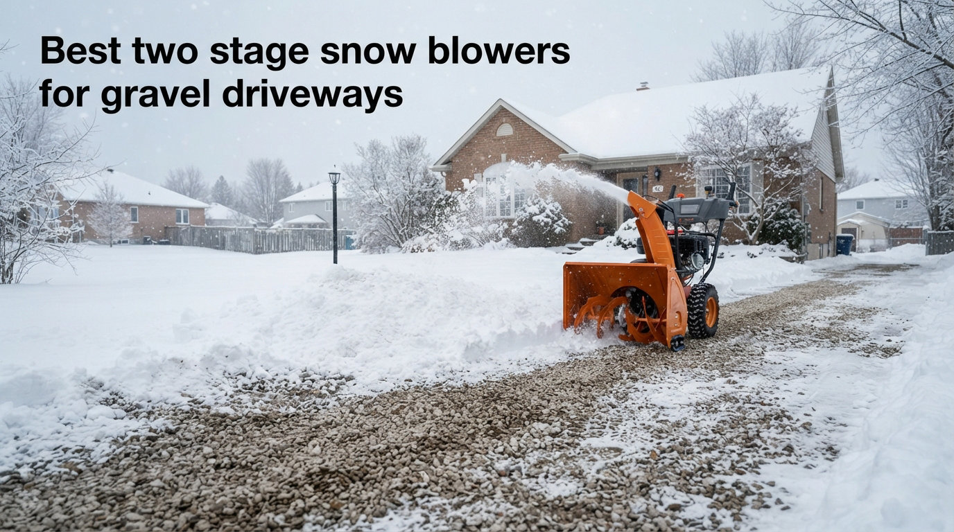 Best two stage snow blowers for gravel driveways