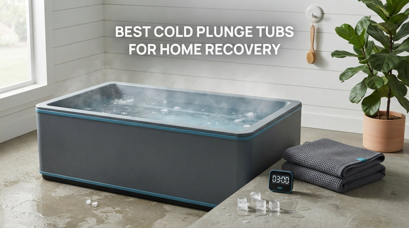 Best cold plunge tubs for home recovery