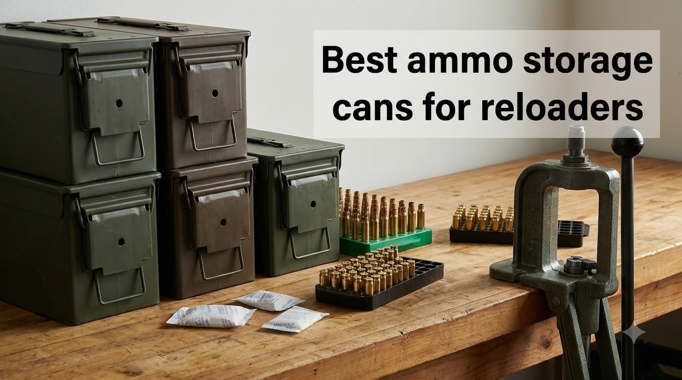 Best ammo storage cans for reloaders